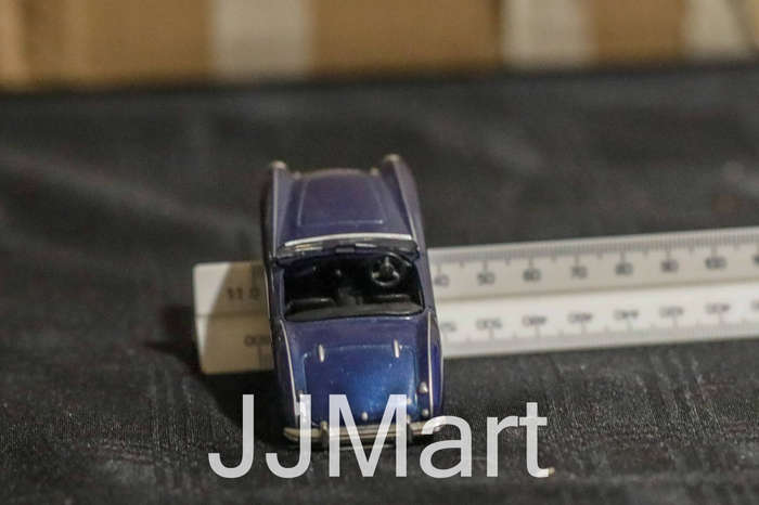 Austin Healey 100 1/43 Del Prado /6 Cabrio blue diecast model car
