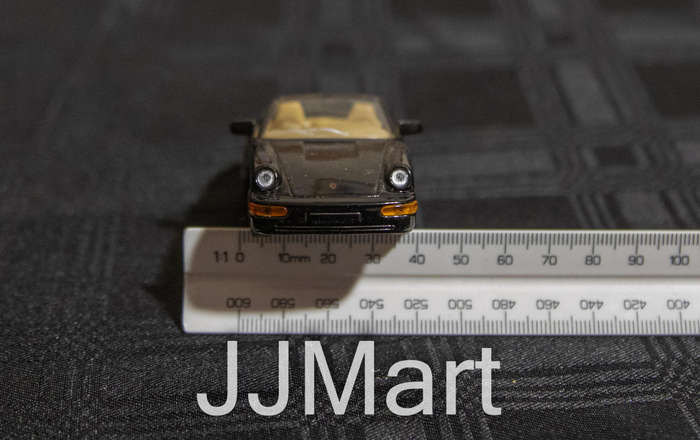 BLACK 1989 PORSCHE 911 1 / 43 die cast model DEL PRADO