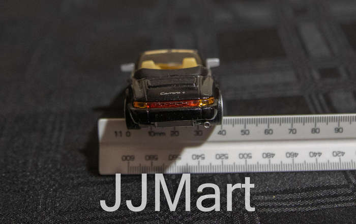 BLACK 1989 PORSCHE 911 1 / 43 die cast model DEL PRADO