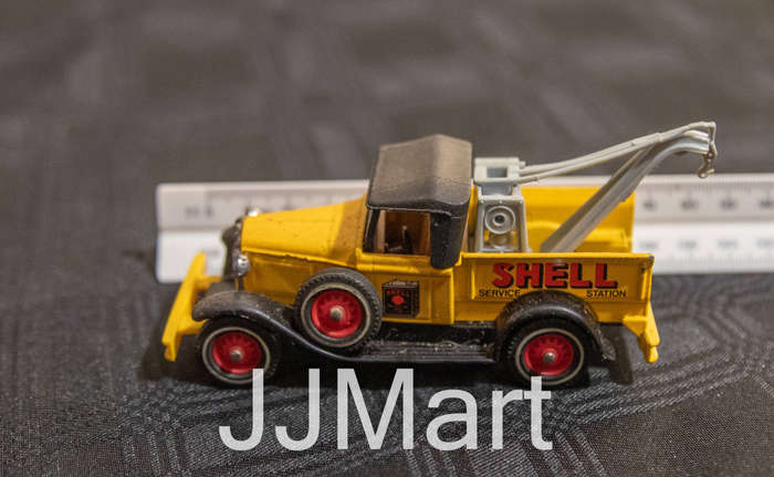 1981 Matchbox Models of Yesteryear of 1930 Model A FORD wreck truck, diecast model,