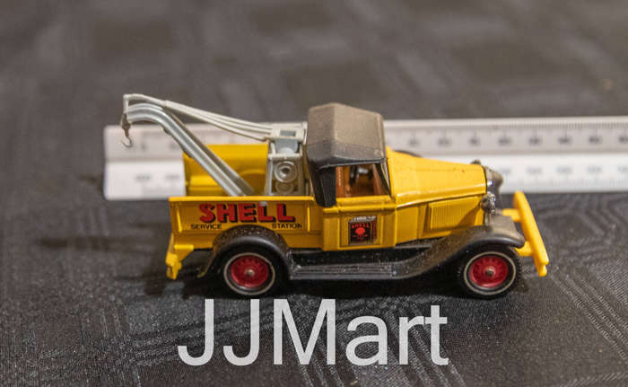 1981 Matchbox Models of Yesteryear of 1930 Model A FORD wreck truck, diecast model,