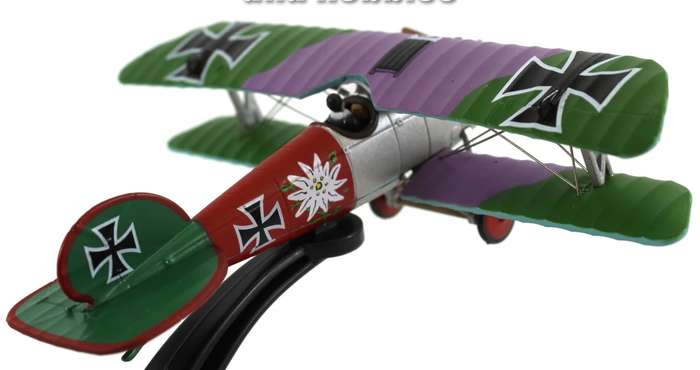 Amercom Aircraft of the World  Albatros D. V 1917 WWI Biplane Imperial Germany Fighter