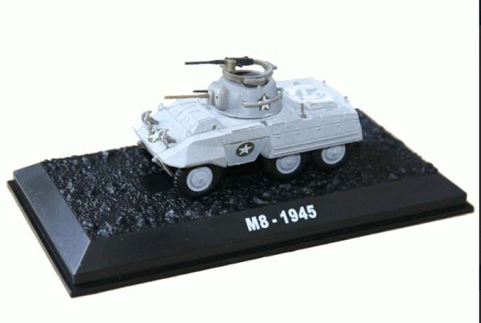 Amercom M8 'Greyhound' - 1945 die-cast model