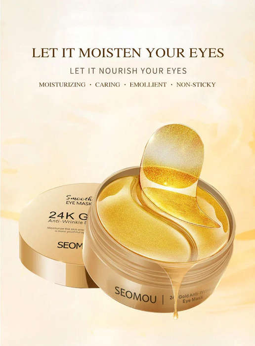 SEOMOU 24K Gold Eye Mask