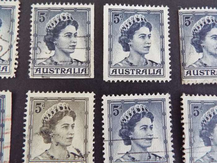 AUSTRALIAN VERAITY LOT OF ELIZABETH 11 (MUST LOOK )