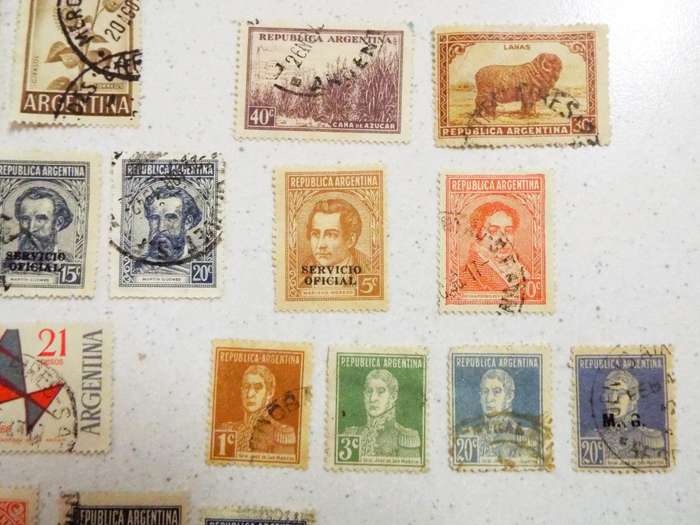 Argentinia LOT of stamps collection of 49