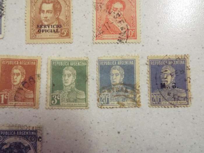 Argentinia LOT of stamps collection of 49