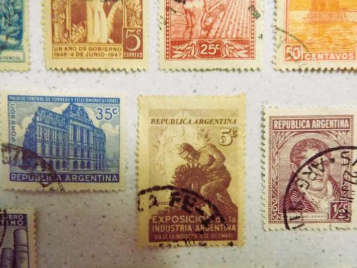 Argentinia LOT of stamps collection of 49