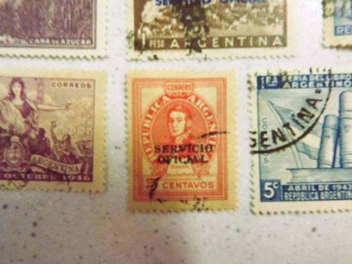 Argentinia LOT of stamps collection of 49