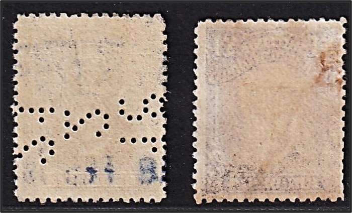 1913/22 BSAC £1 Admirals  CC.242/3 Mint(No Gum) & Fiscal Use @ Normal CV  R24,000