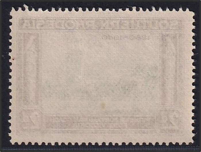 1940 Southern Rhodesia 2d MM(*) With Prominent Violet Birds Left of the Tower - RARE