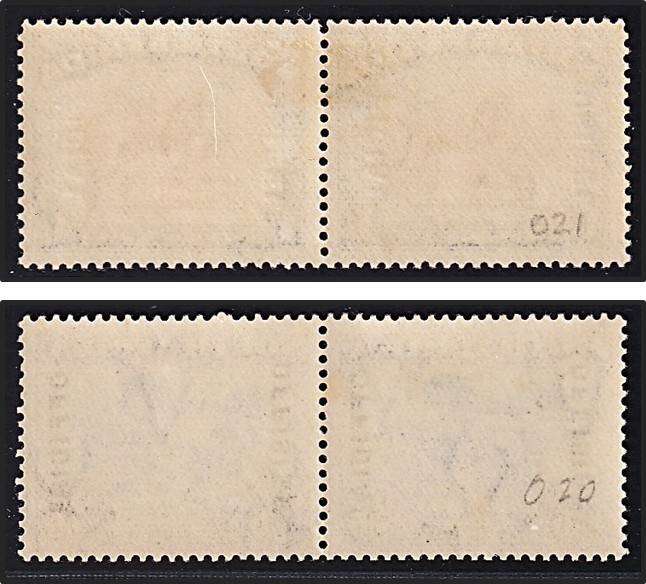1932/3 Union 1/- & 2/6 Official MM(*) Set of 2, CC.21/22  @ CV  R1,900