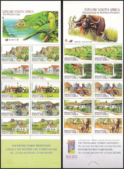 1998 RSA Tourism Booklets No.38 & 39  @ R1,000