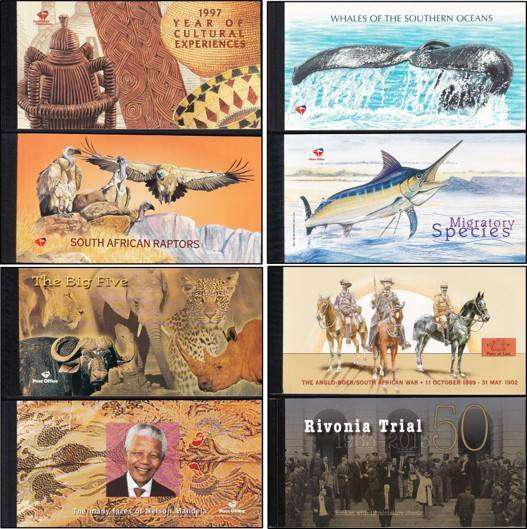 1997/2013 RSA Large Format Booklets Selection  @ CV  R3,400
