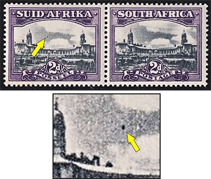 1945 Union 2d UMM(**) CC.106 UHB Var.10 - Mark to the Right of Left Tower