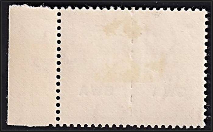 1943 SWA 6d MM(*) UHB Var.1 - White Panel versus Orange Panel - Scarce