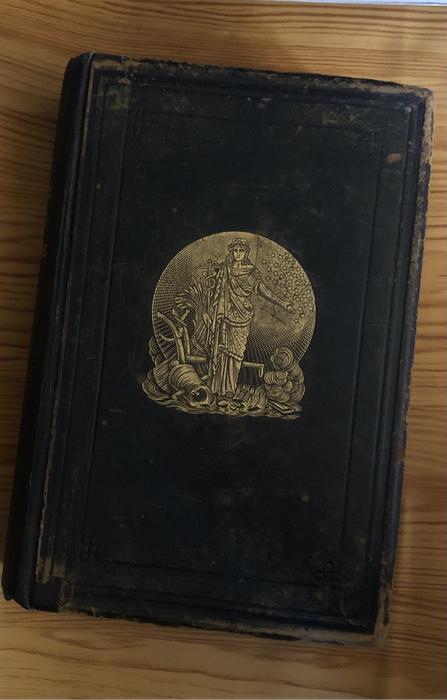 Antique and highly collectable heavy and big book of the century