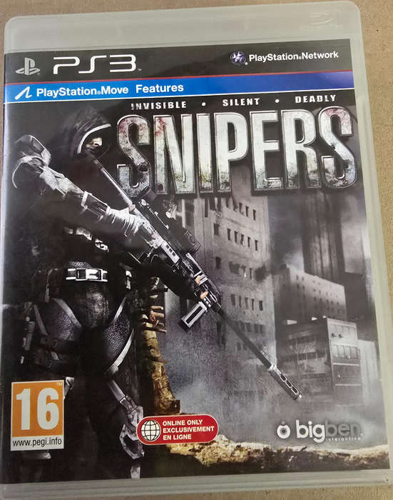 PS 3 game: Snipers (PS move features)