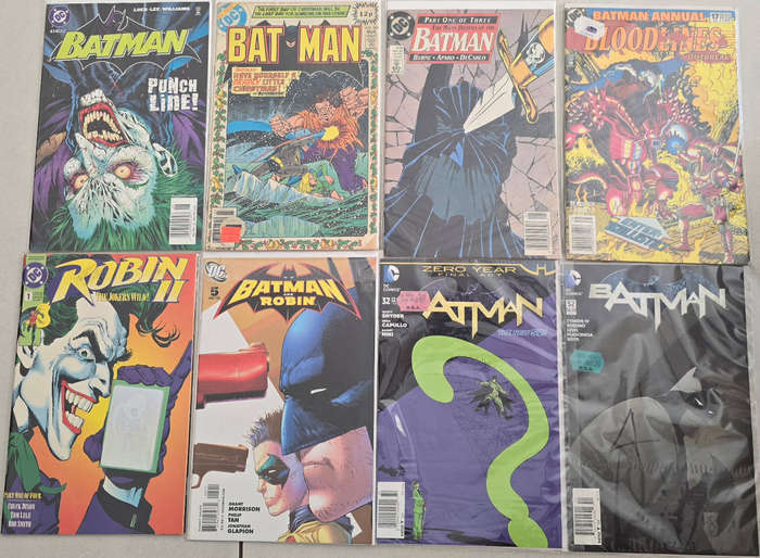 Batman comic bonanza old and new