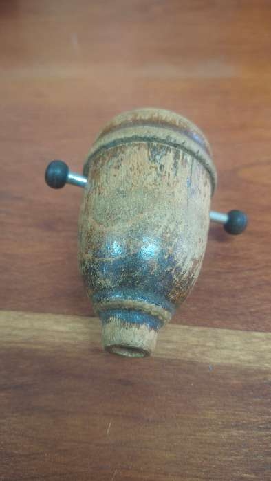 Vintage Old Handcrafted Electrical Wooden Switches Indian House On/Off Switch