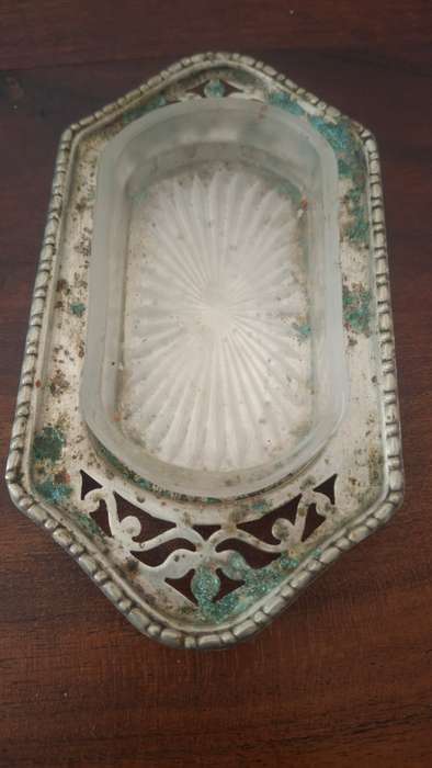 Epns vintage small butter dish