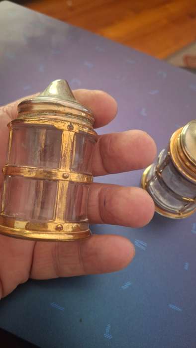 Salt and pepper pots vintage