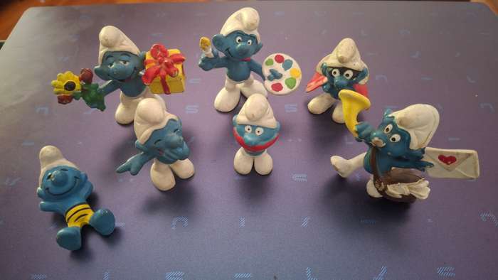 Smurf x 7