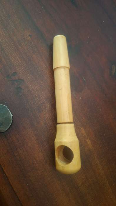 Cork screw wooden  vintage