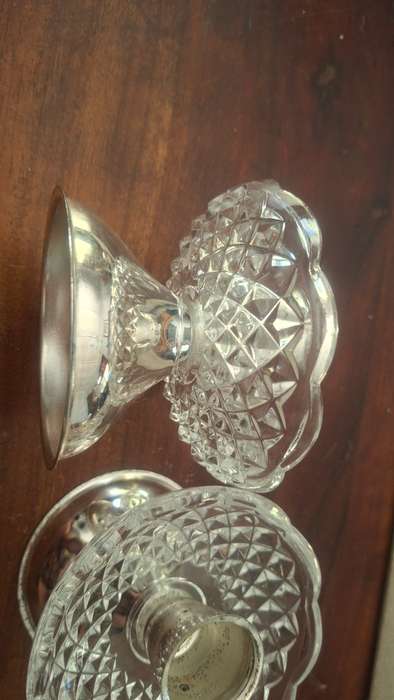 Vintage candle holder x2
