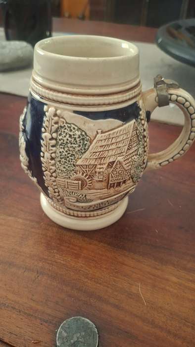 Vintage beer stein made in west Germany