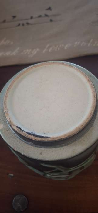 Vintage Cortendorf Dear Jar Pottery Germany Turquoise Retro MCM