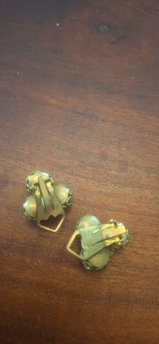 Vintage murano glass beads earrings made in Italy