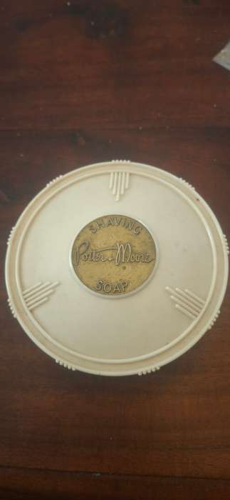 Vintage shaving soap bakelite