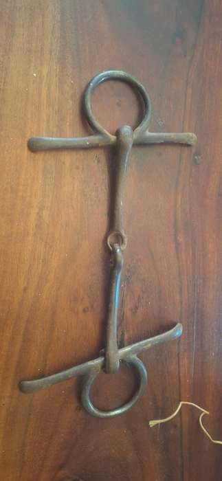 Vintage Horse Unusual Mouth Bit Horse Shank Snaffle Harness Bridles