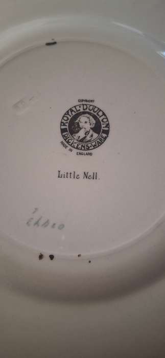 Royal Doulton Dickens Little Nell Leeds shape plate