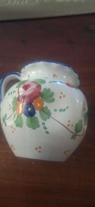 Italian handpainted jar