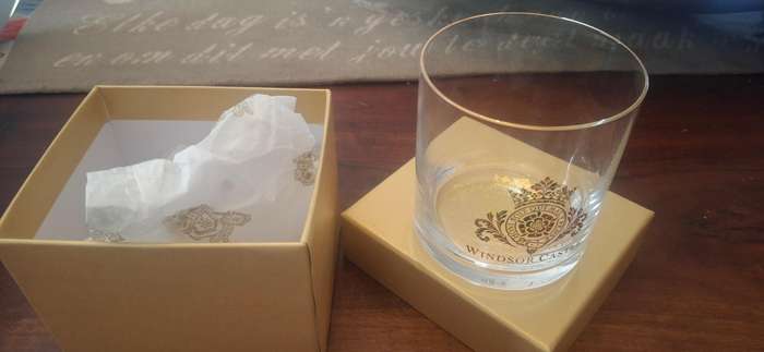 Windsor castle glass in box