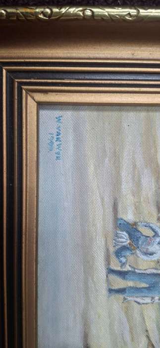 W van w wyk painting