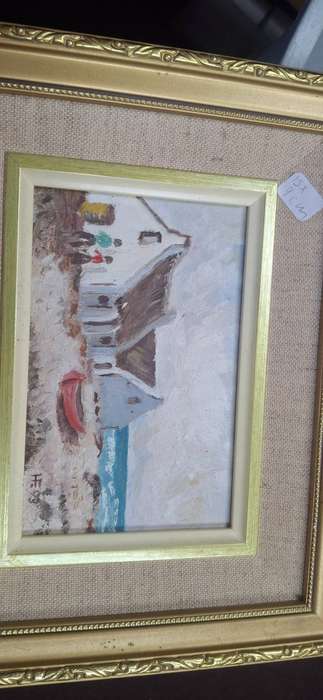 Vintage oil painting