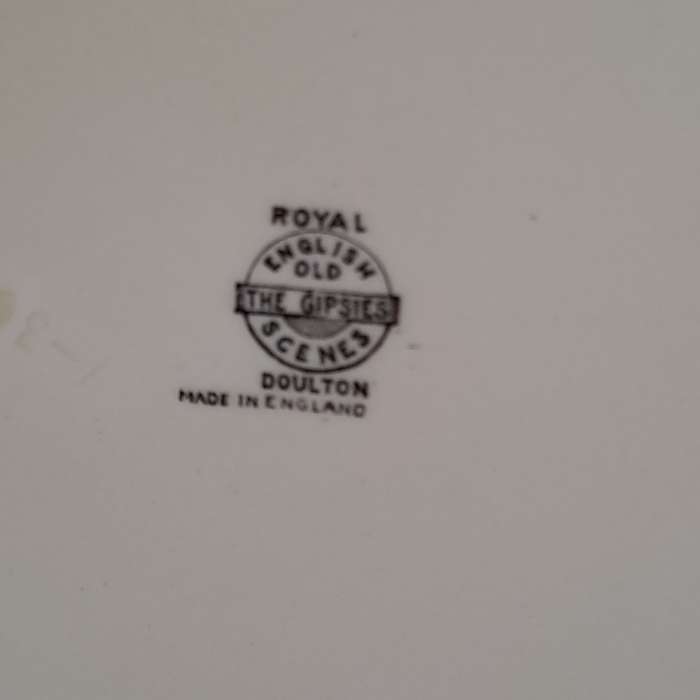 Royal Doulton Plate 'The Gipsies'
