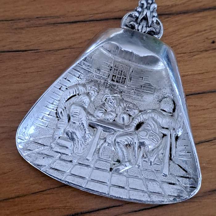 Dutch Scene Sugar Spoon