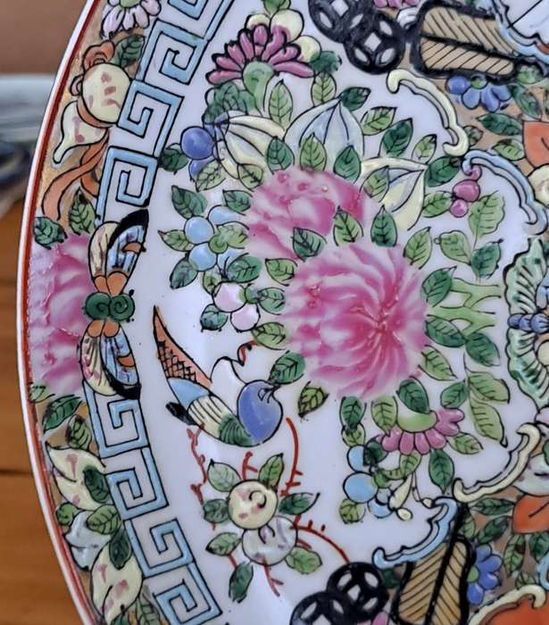 Chinese Famille Rose Plate
