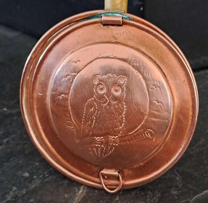 Copper Miniature Bed Warmer (PRICE REDUCED)