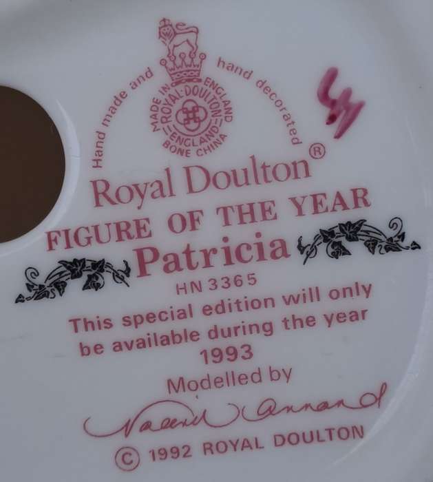 Royal Doulton Figurine - Patricia HN3365