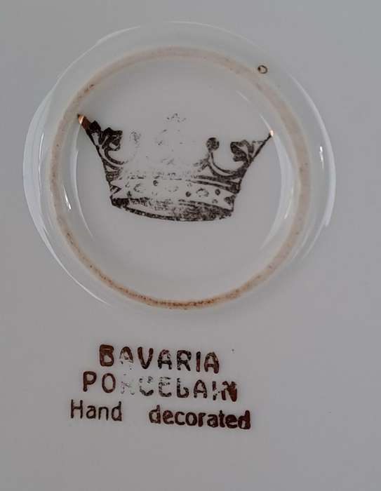 Bavarian Cobalt Blue Plate