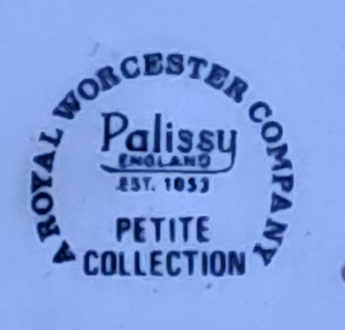 Royal Worcester Palissy Miniature Plate