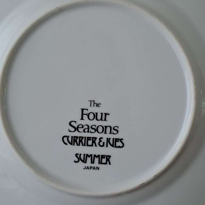 Currier & Ives 'Summer' Plate