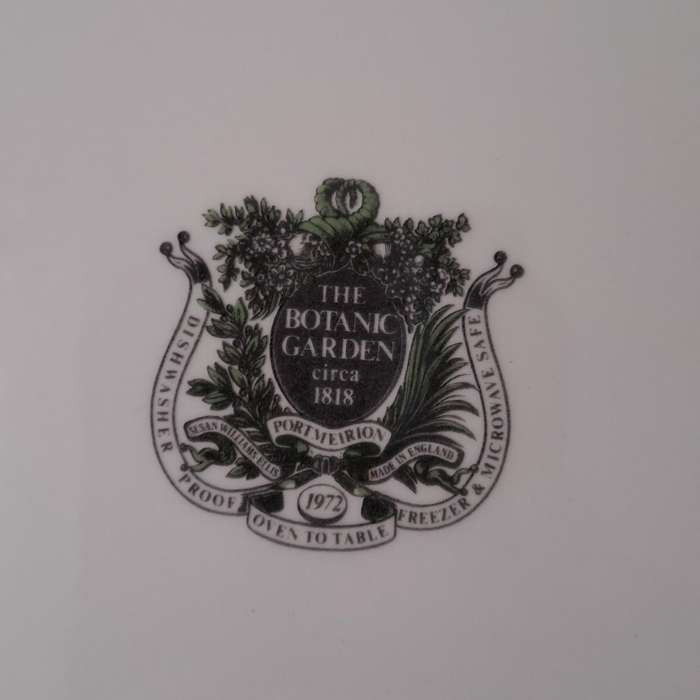Portmeirion Botanic Garden 'Christmas 1995' Plate - boxed