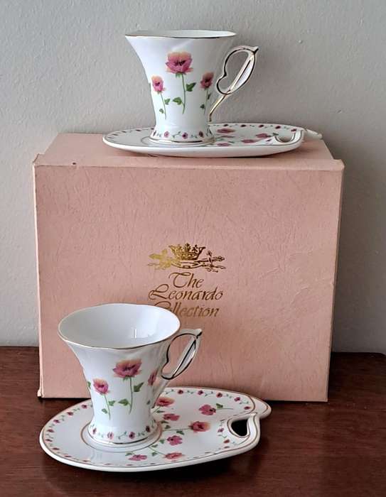 Leonardo Collection Pair of Cups & Saucers