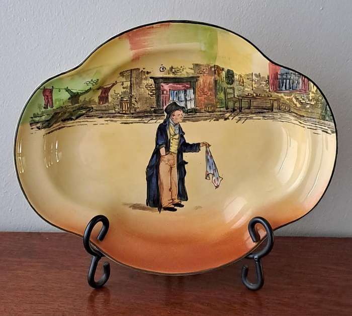 Royal Doulton Dickensware Shaped Bowl 'The Artful Dodger'